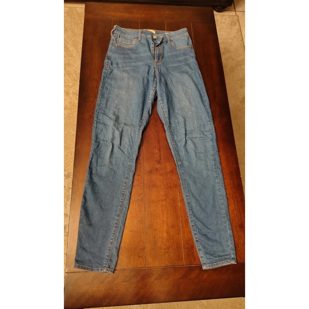 PacSun Super High-Rise Skinniest Jeans Women 25 Medium Wash Blue Denim